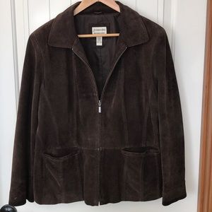 Johns Bay Washable Suede Jacket size XL